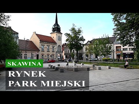 SKAWINA - Rynek - Park miejski