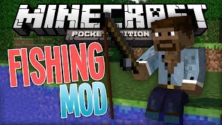 FISHING IN MCPE - Fishing Mod for Minecraft Pocket Edition