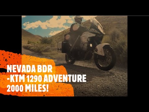 Nevada BDR on a KTM 1290 Super Adventure!