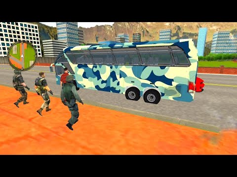 Armi Bus Prison Transport - Bus Simulator 3D Army bus drive - iOS Android Gameplay