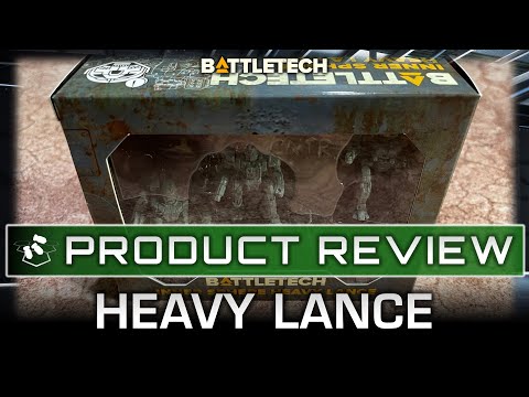 BattleTech Heavy Lance Review! | Wave 2 Kickstarter Deep Dive Series | Clan Invasion Kickstarter