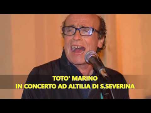 TOTO' MARINO IN CONCERTO AD ALTILIA BY TONINO PARISI