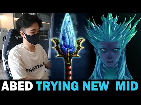 ABED TRYING NEW MID | DOTA 2 Gameplay