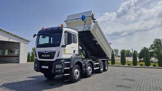 MAN TGS 35.500 / 8X4 / WYWROTKA 2 STR / HYDROKLAPA / HYDROBURTA BOR dump truck for sale - Image 4 | Autoline ET MAN TGS 35.500 / 8X4 / WYWROTKA 2 STR / HYDROKLAPA / HYDROBURTA BOR dump truck | Image 4 - Autoline