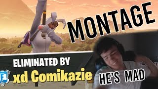 Fortnite Montage - Streamers hate me xd..