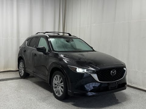 2023 Mazda CX-5 Signature AWD in Black for sale at Park Mazda in Sherwood Park, AB