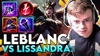 JE SUIS EN 1V9 ALORS QUE JE ME FAIS COUNTER : LEBLANC vs LISSANDRA !