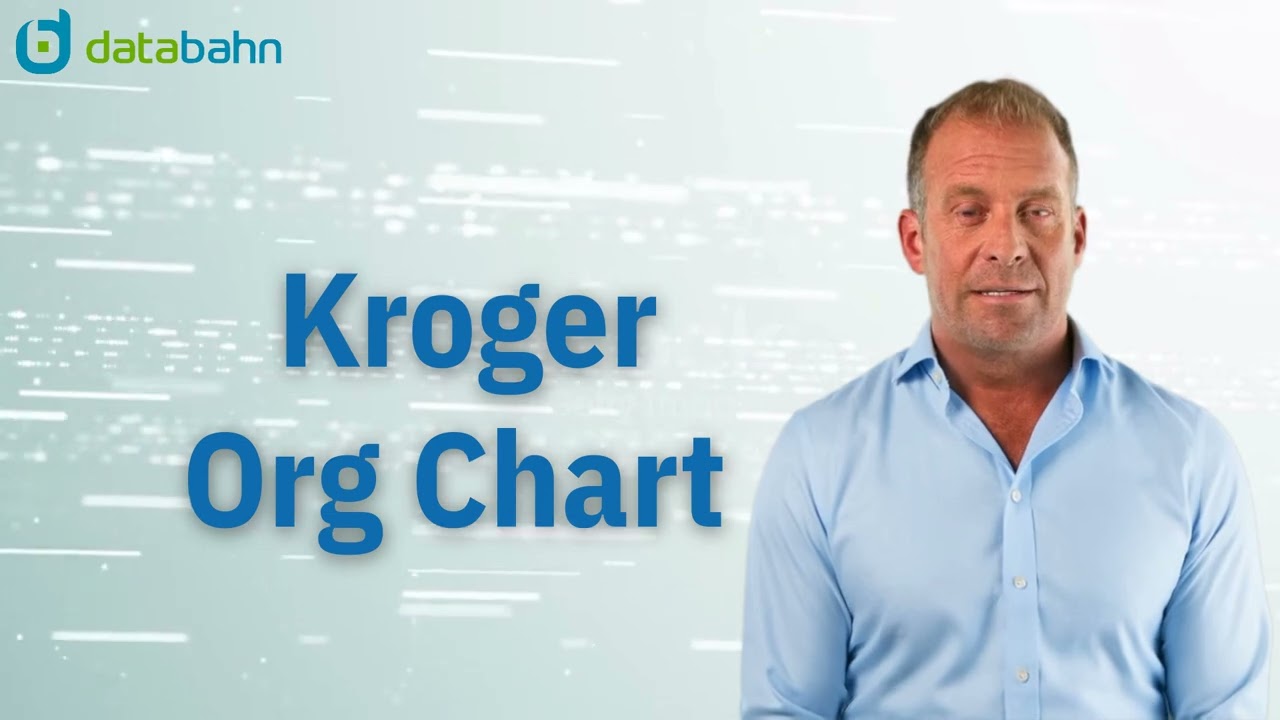 Kroger Org Chart by Databahn