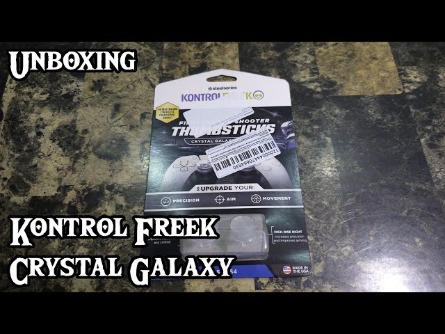 Vídeo relacionado con KontrolFreek FPS Freek Galaxy Crystal para PlayStation 4 (PS4) y PlayStation 5 (PS5) Controlador | Pulgares de Rendimiento | 1 Tiro Alto, 1 Tiro Medio | Cristal