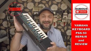 Video thumbnail for DuB-EnG: Yamaha Portasound PSS-50 Synthesizer Keyboard Teardown Repair and Review by Dubious Engineering