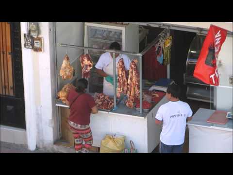 Streets of Otavalo, Ecuador
