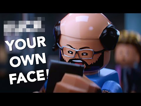LEGO Tropic Thunder | Les Grossman vs. Flaming Dragon [4K]