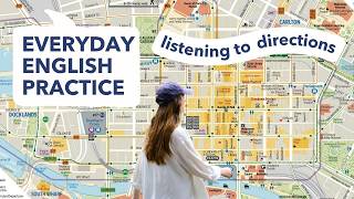 How to give directions (Melbourne walking tour) | Real Life English Practice