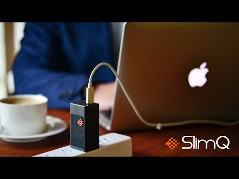 SlimQ: World’s Smallest 65W GaN Adapter-GadgetAny