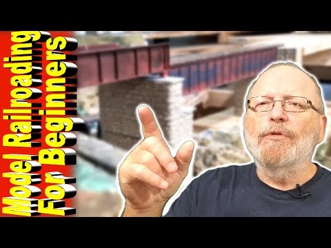 Make Your Own Bridge Piers And Abutments - Model Railroading For Beginners Ep 24