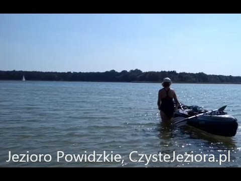 Jezioro Powidzkie - spacer z kajakiem:)