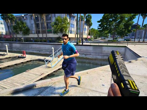 GTA 5 - Taser vs NPC's Ragdolls Vol.2 | Euphoria Physics Ragdolls