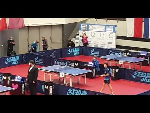 WTT Youth Metz 2022, U19 Gr.2 - Andreea Teglas vs Zhou Jingyi