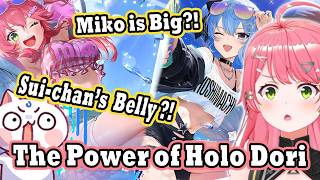 35Ps is Surprised by Miko & Suisei's Swimsuit Event in Hololive Dreams  !
