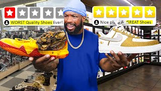 1 Star vs 5 Star Sneaker Shopping in the Hood!