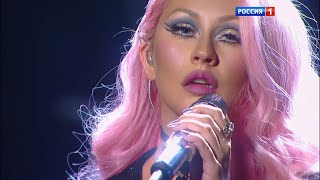 [4K/60FPS] Christina Aguilera - Genie 2.0~Genie 3.0~Beautiful (Live @ Russian Music Awards)