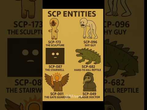 part-2 🌎 SCP Entities 😱 #shorts