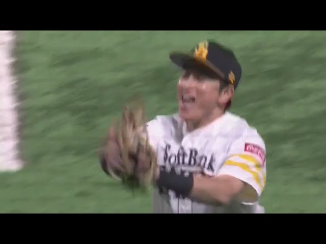 【6回表】 ホークス・川島 ピンチを救う見事なファインプレー!! 2020/8/1 H-L