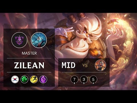 Zilean Mid vs Qiyana - KR Master Patch 10.1