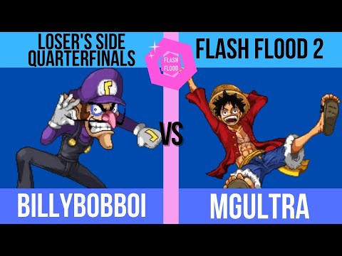 Flash Flood 2 Loser's Quarters: datbillybobboi (Waluigi) vs. MGUltra (Luffy) - SSF2 Tournament