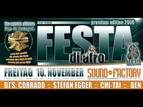 DJ Ben - Festa Di Afro 2006 Special Mix - Afro Cosmic Music