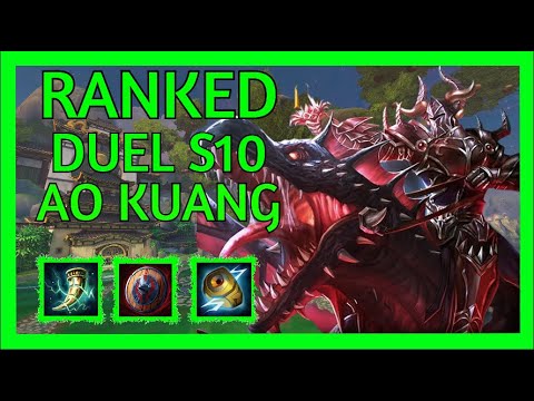 SMITE DUEL S10 - AO KUANG - ESTE DAÑO ES BRUTAL!