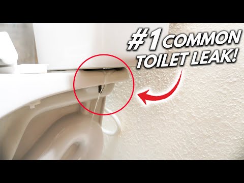 How To Fix The #1 Hidden Toilet LEAK! DIY