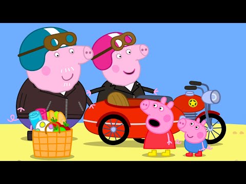 La moto di nonna e nonno maiale | Peppa Pig Italiano Episodi completi