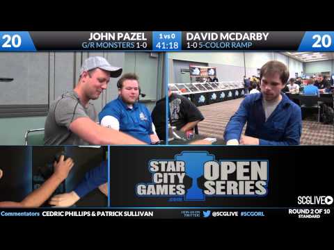 SCGORL - Standard - Round 2 - David McDarby vs John Pazel