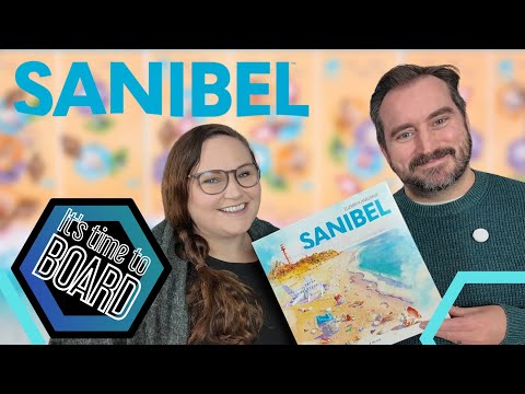 Sanibel - Elizabeth Hargrave's new Wingspan ? Beach walking Shell Collection board game. 