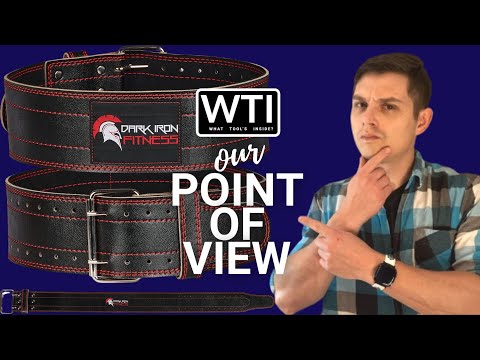 Dark Iron Fitness Lifting Belts - WTI product video review