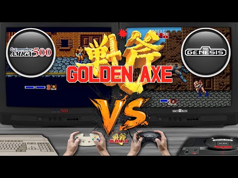 Golden Axe 🎮 Amiga 500 vs Sega Genesis | Side-by-Side Comparison