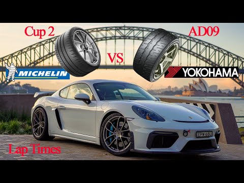 Yokohama AD09 vs Michelin Cup 2 Lap Time Comparison