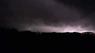preview picture of video 'Eerste onweer van het nieuwe jaar boven Hengelo | Deel I | 3 januari 2014'
