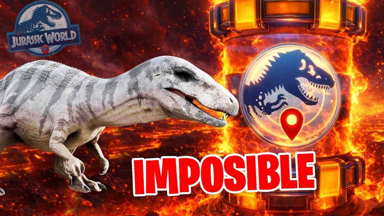 DERROTA al BARYOSAURUS NIVEL 35 de un GOLPE! Jurassic World Alive