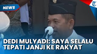 SAYA SELALU TEPATI JANJI KE RAKYAT Kecuali Nikah, Dedi Mulyadi Lontarkan Candaan Disambut Riuh Tawa