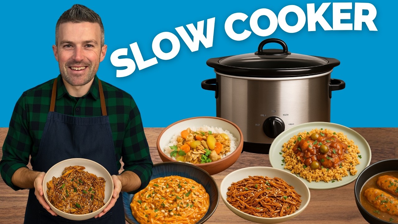 5 Easy Slow Cooker Chicken Recipes: Family Friendly & High Protein
