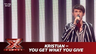 Kristian Kjærlund synger ’You Get What You Give’ - New Radicals (Live) | X Factor 2019 | TV 2