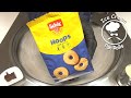 HOOPS Ice Cream Rolls Food Art ASMR How To Make Oddly Satisfying Rolled Ice Cream No Talking