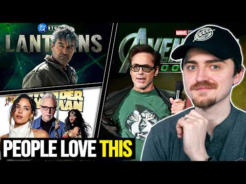New Lanterns Details, Dcus Wonder Woman Mystery, Avengers Doomsday Trailer & More