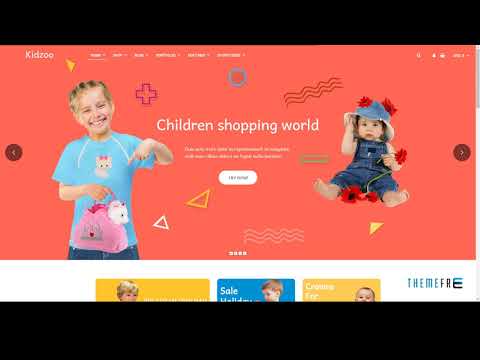 Kidzoo - Kids and Baby Store WordPress eCommerce Theme        Harmon