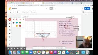 Dilations with perimeter and area