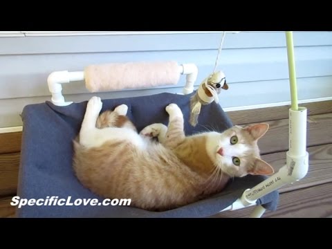 How to make a Cat Bed Hammock Video