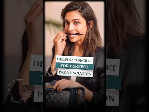 Deepika Padukone Reveals Her Secret to Perfect Pronunciation: Tips and Tricks [ #deepikapadukone ]