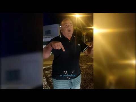 Ambulante ripulisce l'aiuola e lancia la sfida: "Mi chiamo Guerra se torni ti spacco la telecamera"